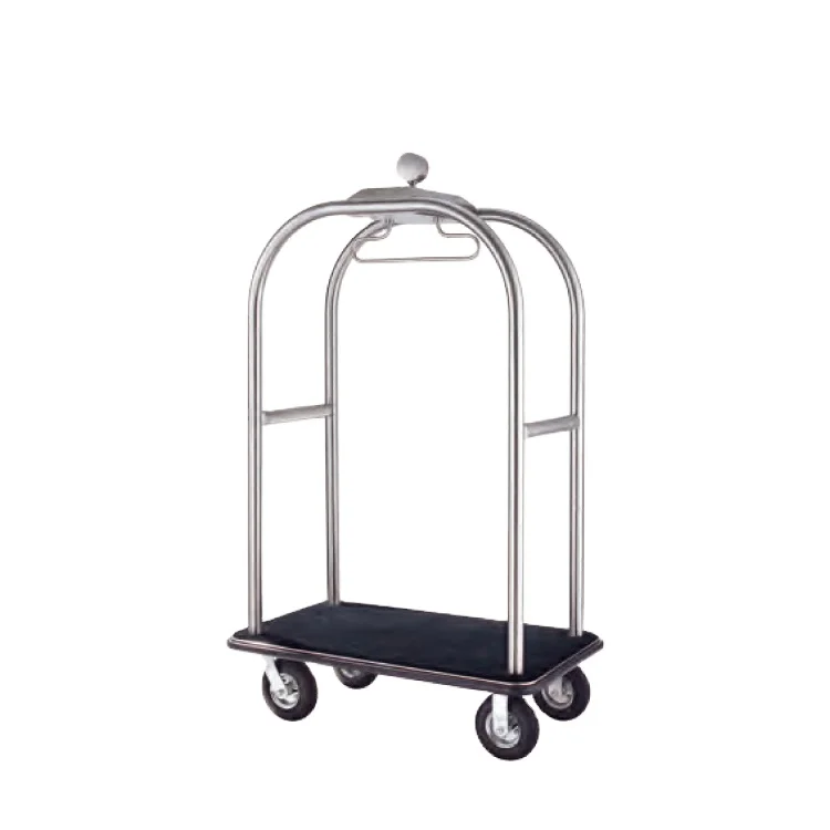 

Hot Selling China Vintage Bellman Hotel Trolley Luggage Cart