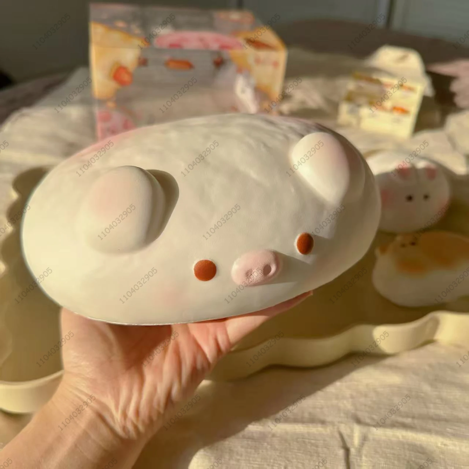 Vochtig Piggy Langzaam Stijgende Squishy Zacht Varken ASMR Zintuiglijke Anti Stress Fidget Speelgoed voor Kinderen Niet-giftige Knijpbal voor Volwassenen Angst