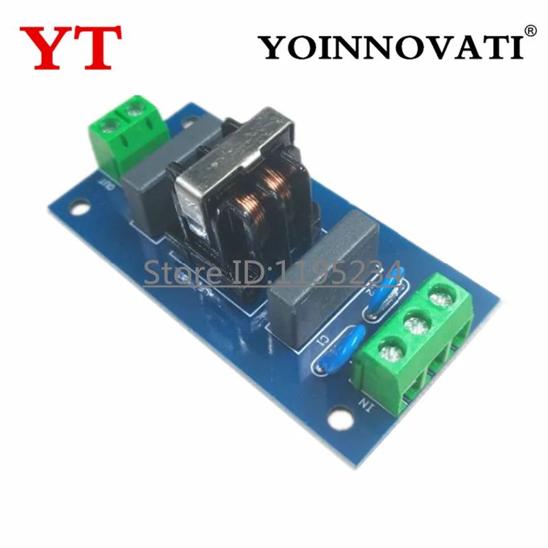 20V EMI Filter Sound Booster Filter Socket 2A EMI Filter Module Power Board Sound Lift Sharp Filter Socket Power Filter
