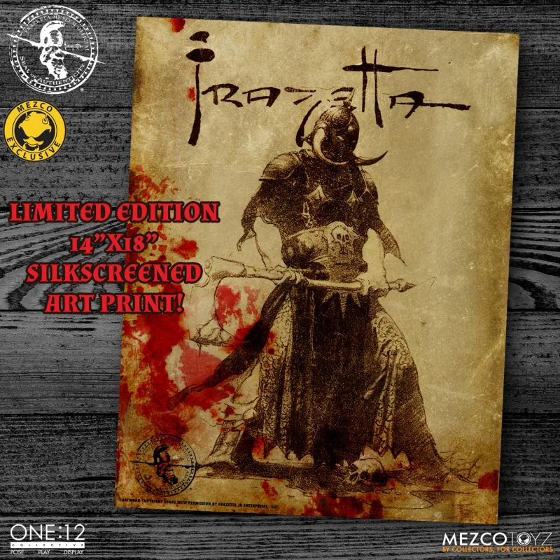 

In Stock 100% Original MEZCO One:12 Collective Death Dealer Exclusive Limited Edition Collectible Model Decoration