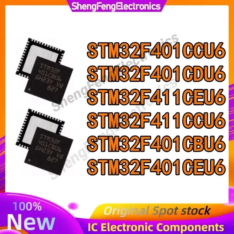 

STM32F411CCU6 STM32F411CEU6 STM32F401CBU6 STM32F401CCU6 STM32F401CEU6 STM32F401CDU6 STM32F411 STM32F401 STM32F STM32 IC MCU Chip