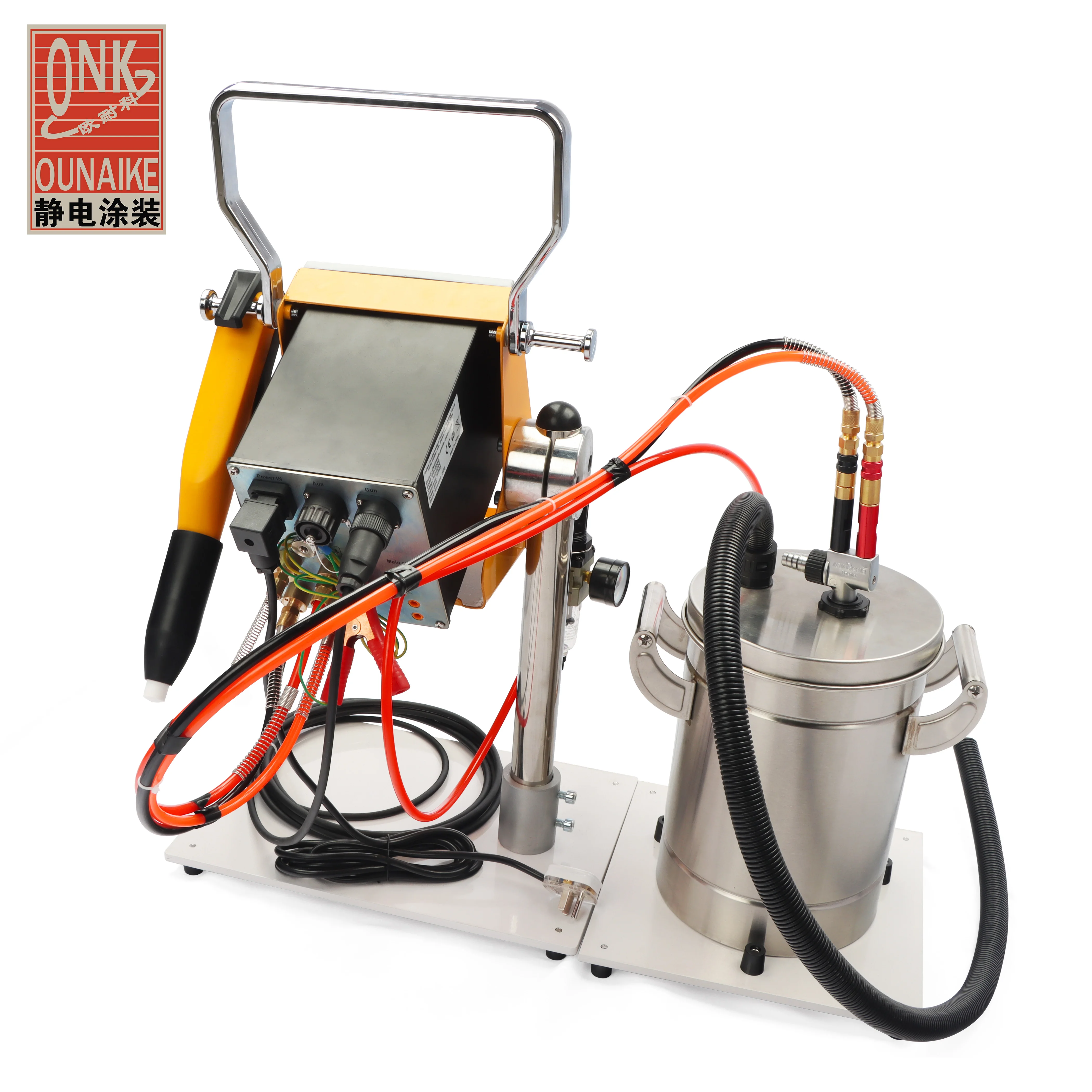 portable GEMA Optiflex Electrostatic Powder Coating Machine With Manual Spray