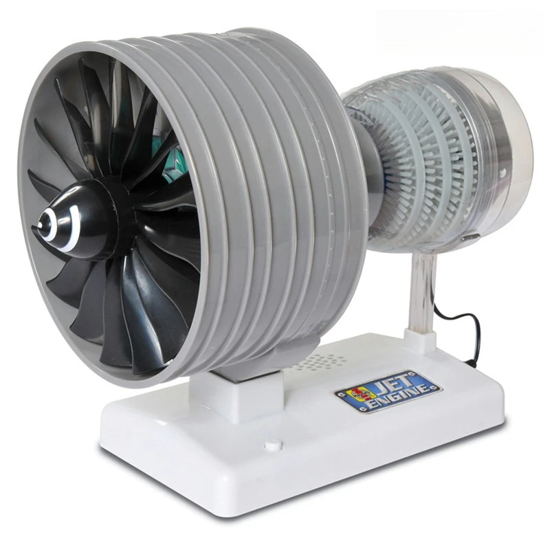 Assembled Turbofan Engine Model Jet Scientific Teaching Model Movable
