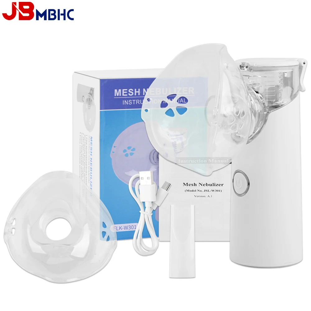 Handheld Portable Autoclean Inhale Nebulizer Mesh Atomizer Silent Inhaler Nebuliser Inhalator for Adult Kid Nebulizador Portable