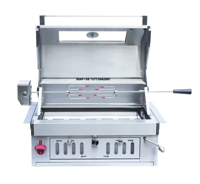 Stainless Steel 304 Charcoal Barbecue Grill Modern Premium for Outdoor Parties Camping-Factory Direct Features