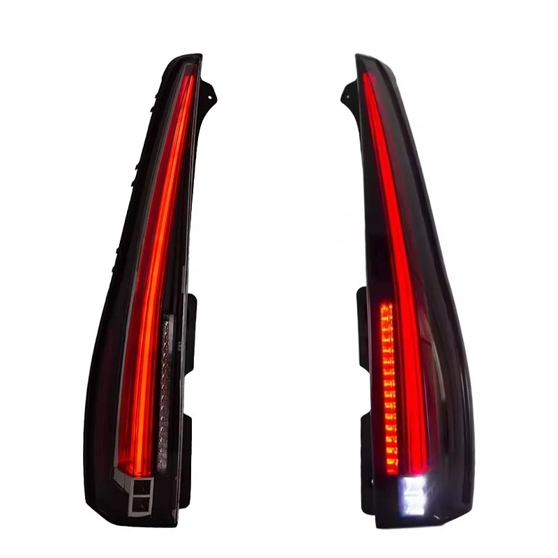 LED-Rückleuchten für GMC Yukon 2007-2014 Rückleuchten-Baugruppe Rote Linse Dynamisches Signal Brems- und Rückfahrlicht