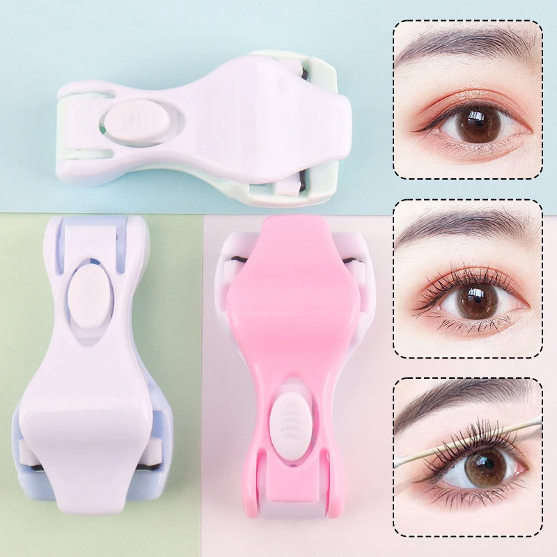 1Pcs Portable Folding Eyelash Curler False Eyelashes Extension Auxiliary Tool Lash Curling Clip Beauty Eyes Cosmetic Makeup Tool