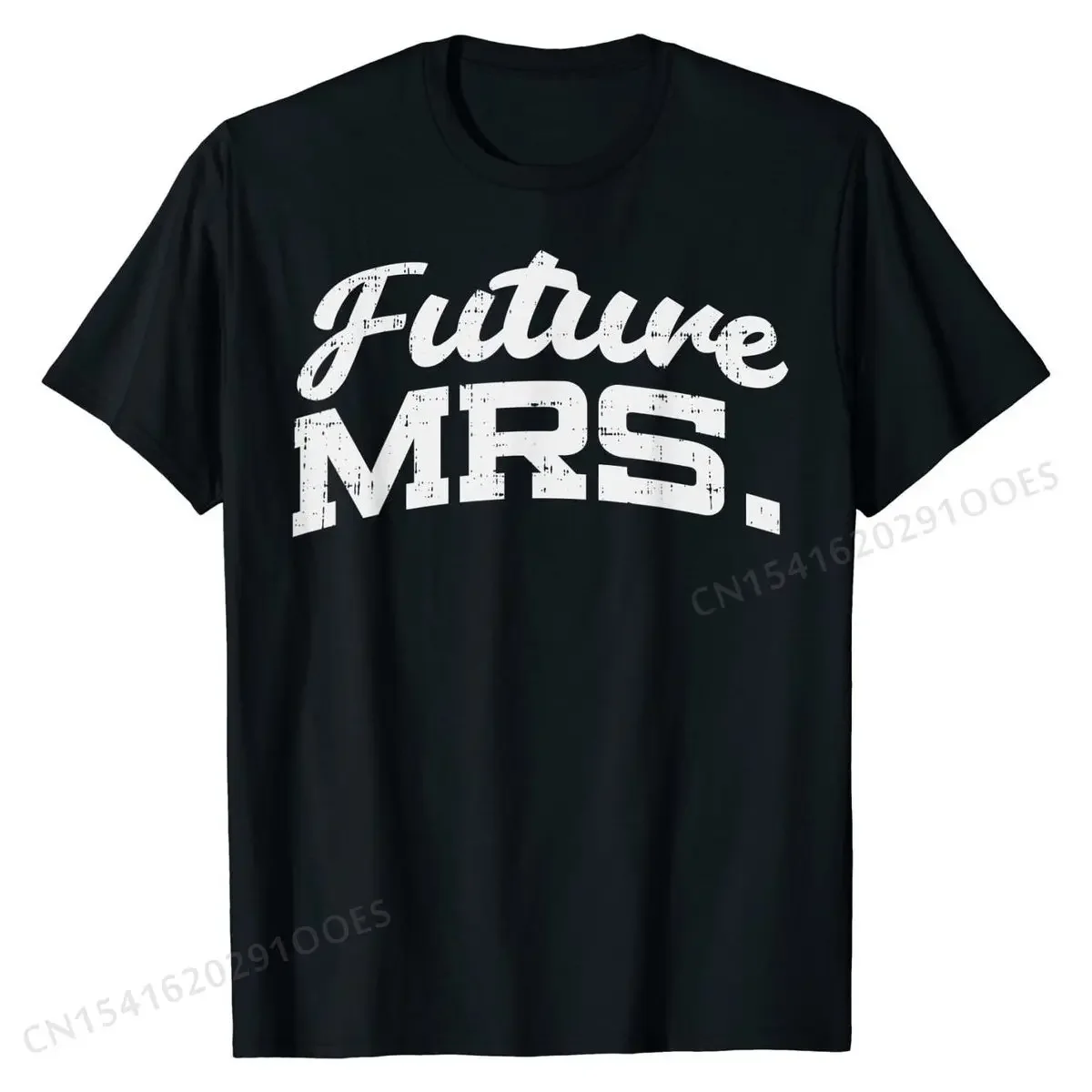 Future Mrs Funny Bride Bachelorette Party Fiancee Women Gift T-Shirt Cheap Family Top T-shirts Cotton Male Tops & Tees Family