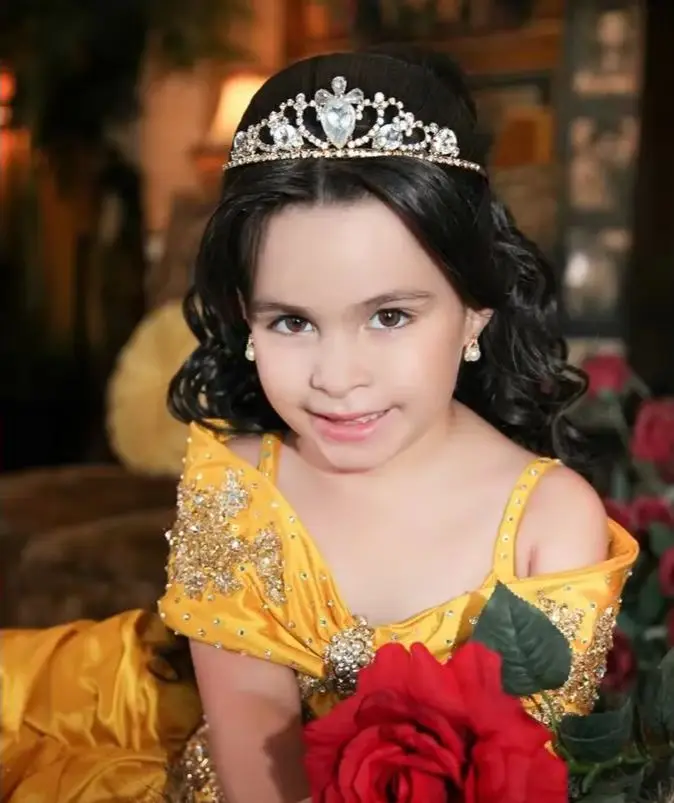Princess Yellow Flower Girl Dress For Wedding Off Shoulder Beaded Floor Lenght Kids Birthday Gowns Evening Dress Custom