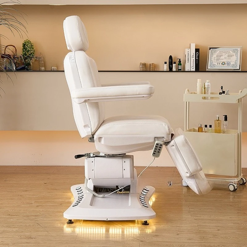 سرير وشم مطرز للتجميل، حقن رفع، سرير جراحة بلاستيكي صغير للعلاج الطبيعي التلقائي #4