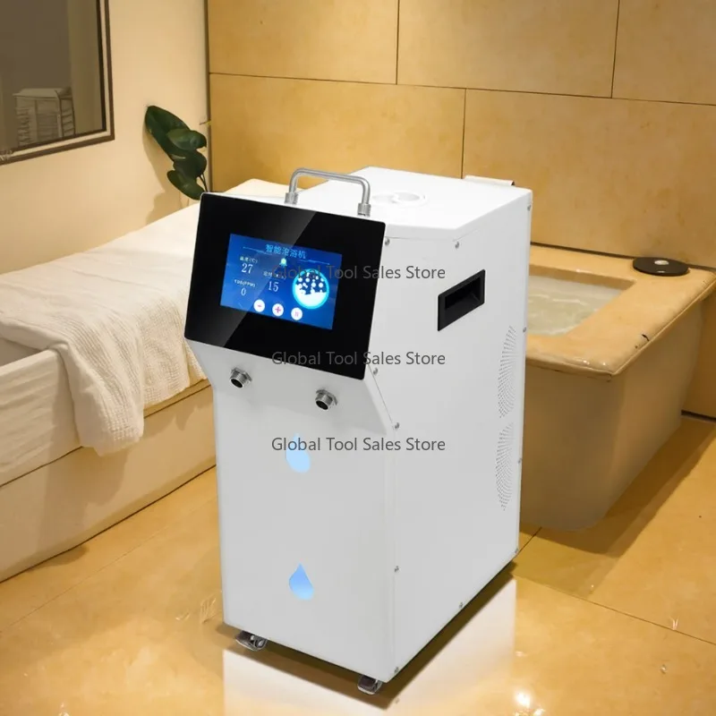 

CE Certified Stainless Steel Be-auty Hy-drogen Water Bath Spa Equipment Factory Supplied Electric Hot/Cold Desktop Generator