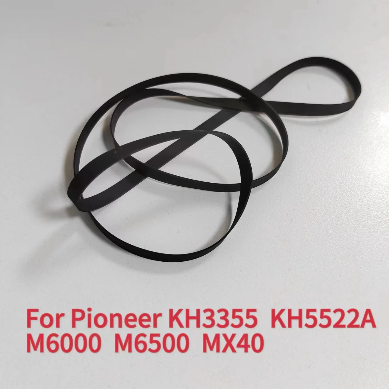 Apply To Pioneer KH3355, KH5522A, M6000, M6500, MX40 Turntable Drive Belt