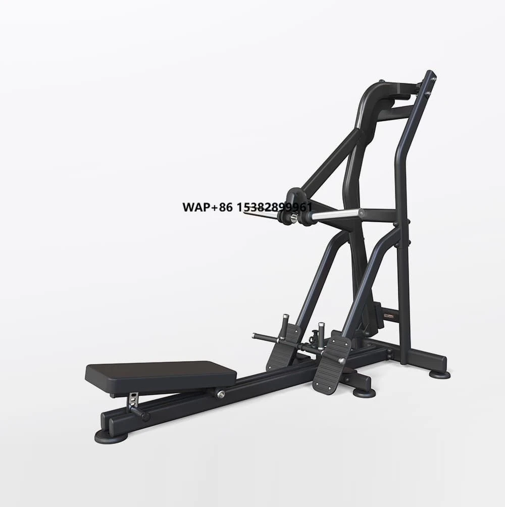 

Commercial Q235 Tube Plate Loaded Back Neck Muscle Exercise Equipment Classic Seated Long Row Trainer Rowing Machine for Gym