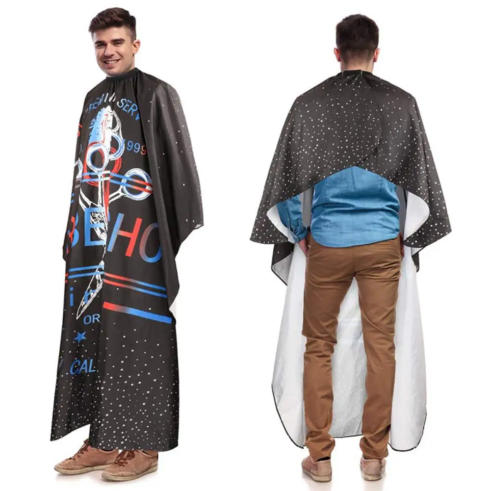 تصفيف الشعر Coth نمط قطع الشعر القماش مقاوم للماء صالون الحلاقة كيب المهنية مصفف الشعر الرجعية مآزر حلاقة الرأس