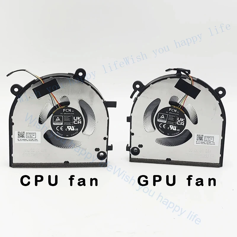 LL Laptop CPU Fan for Lenovo IdeaPad Pro 5 16IMH9 16AHP9 83D4 83D5 5F10S14132