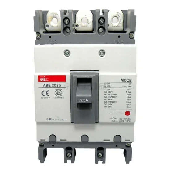 ABS203b 225A South Korean l-s power generation ABE202b 200A molded case circuit breaker ABH204b 150A