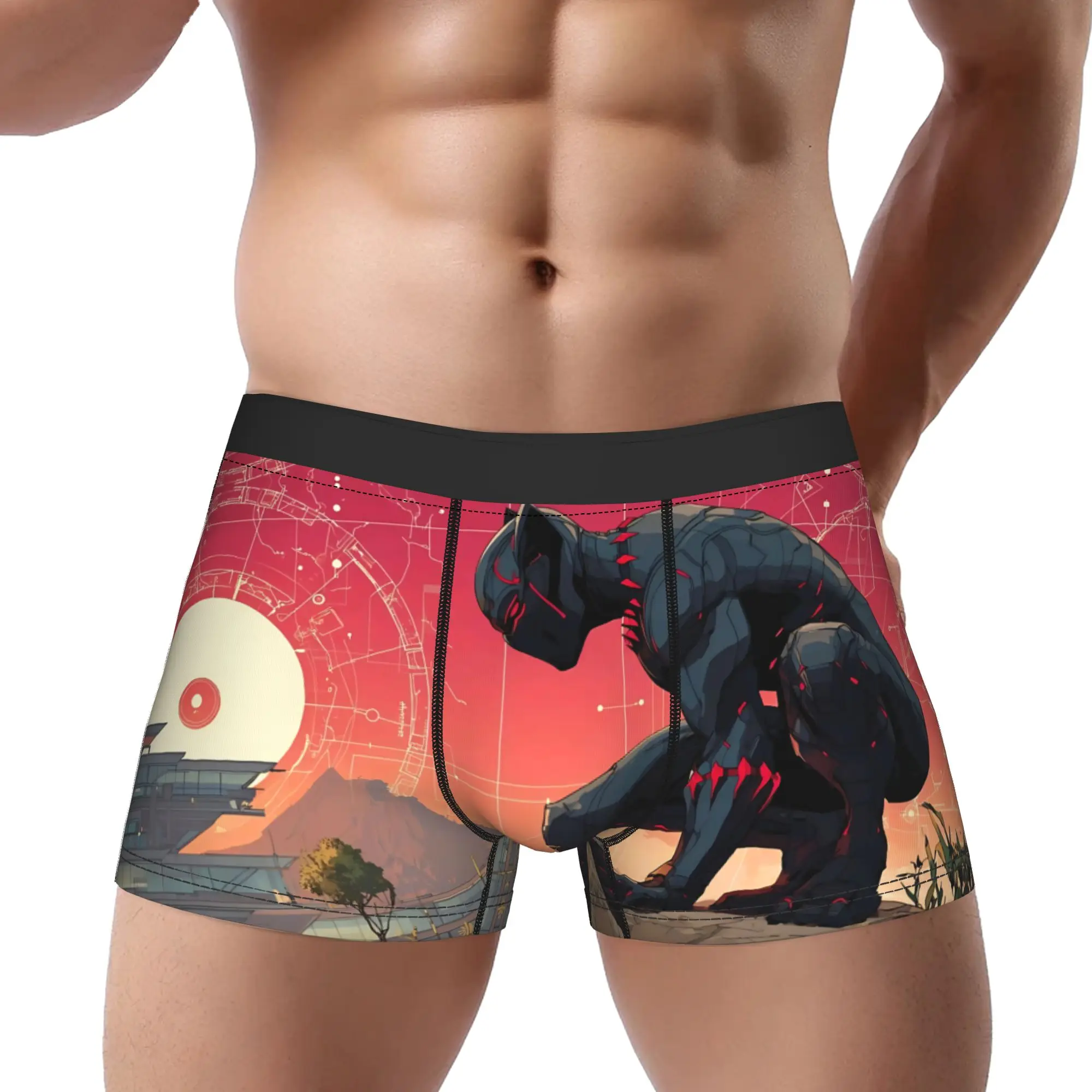

adults 18 plus boxers black panther Underpants Breathbale Panties Men Underwear Comfortable Shorts Boxer Briefs