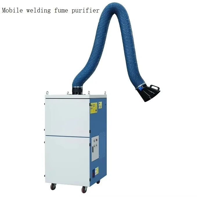 New Industrial Mobile Purification Equipment Portable Dust Collector for Welding & Flue Gas Exhaust Device
