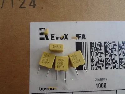 Film capacitor 0.0068UF100V 6N8/100V 682/100V foot distance 5mm