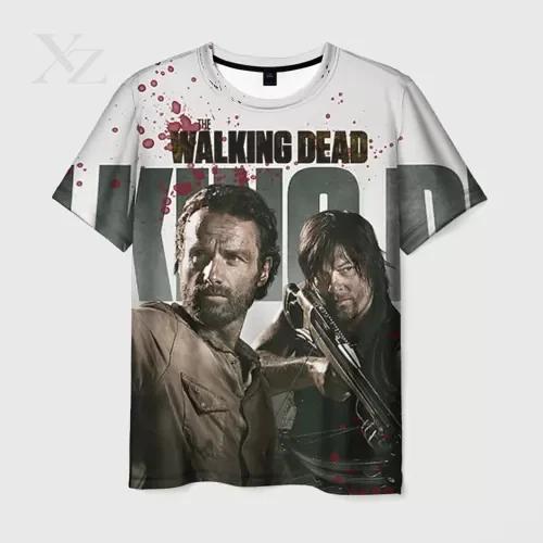 Hot Sale The Walking Dead 3D Print T-Shirts for Men Women Unisex O-Neck Short Sleeve Top Casual Oversized Tee Premium Horror TV