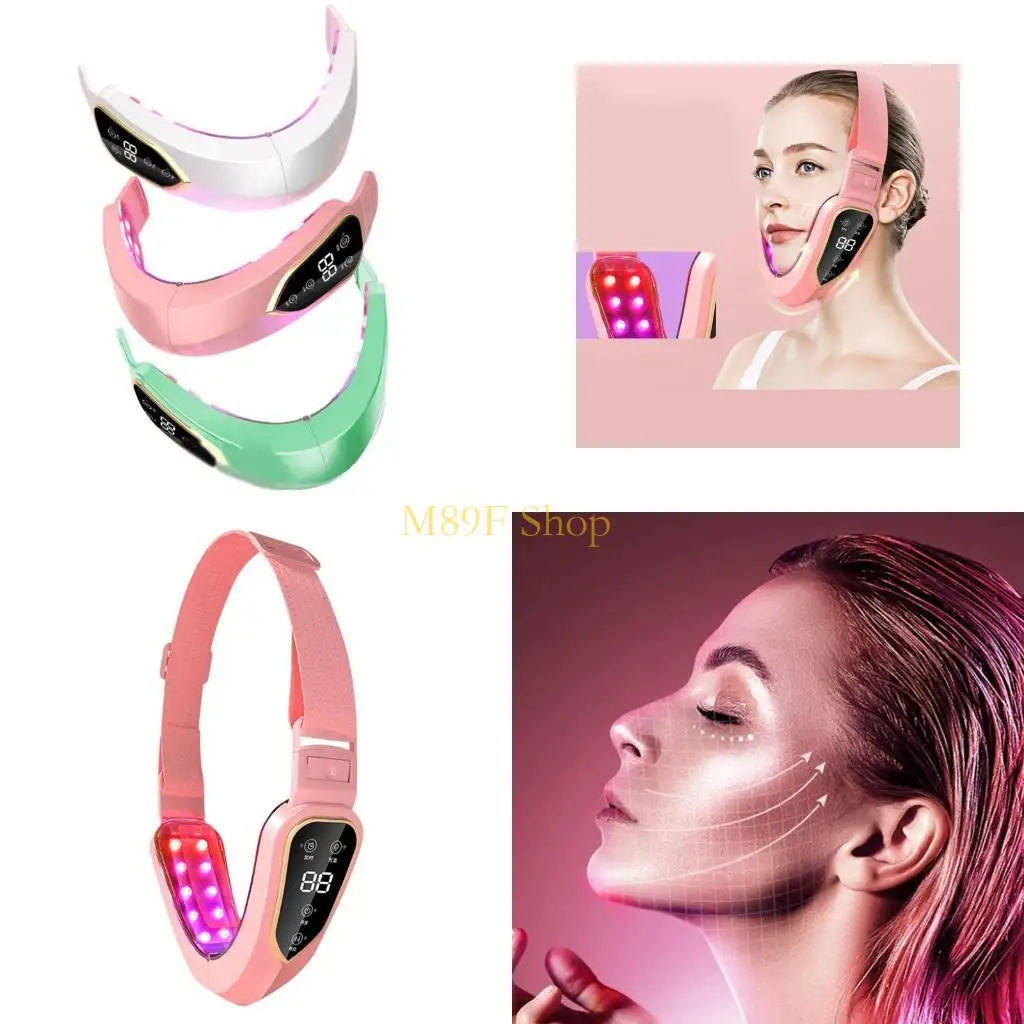 M89F V Máquina face forma V, Máquina correia elevação face, Máquina terapia fótons LED