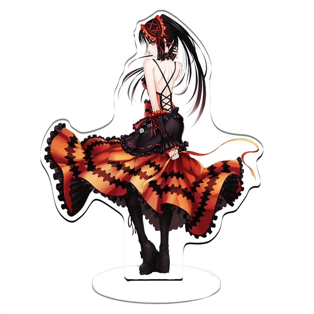 15CM Charm Date a Live V Acrylic Stand Model Cosplay Characters Ornament Accesorios Goods Collection Gifts