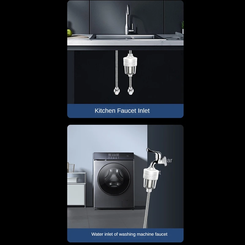 فلتر مسبق لتنقية مياه الحمام ، سخان مياه الاستحمام ، فلتر منزلي