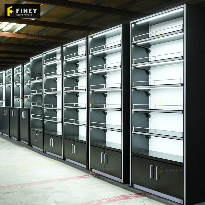 

Customize.Custom Metal Beauty Shop Display Rack Trendy Storage Makeup Boutique Display Shelf Perfume Store Furniture Cosmeti