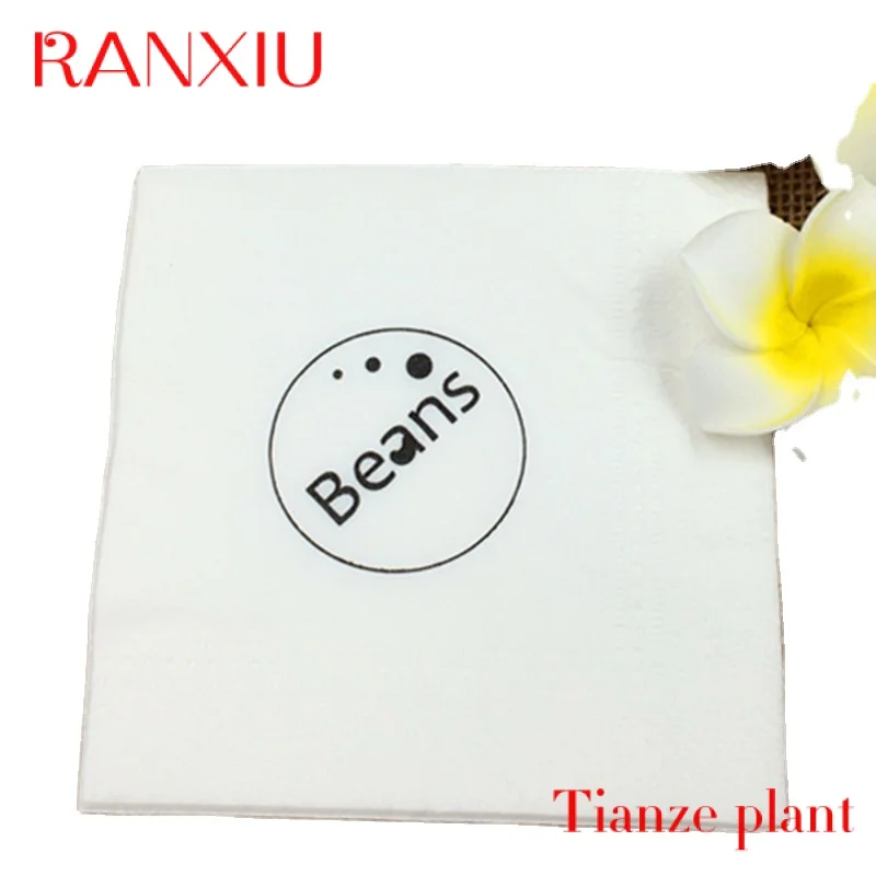 Custom Custom New Style Table Paper Napkins Eco Friendly Canteen Servilletas Table Tissue