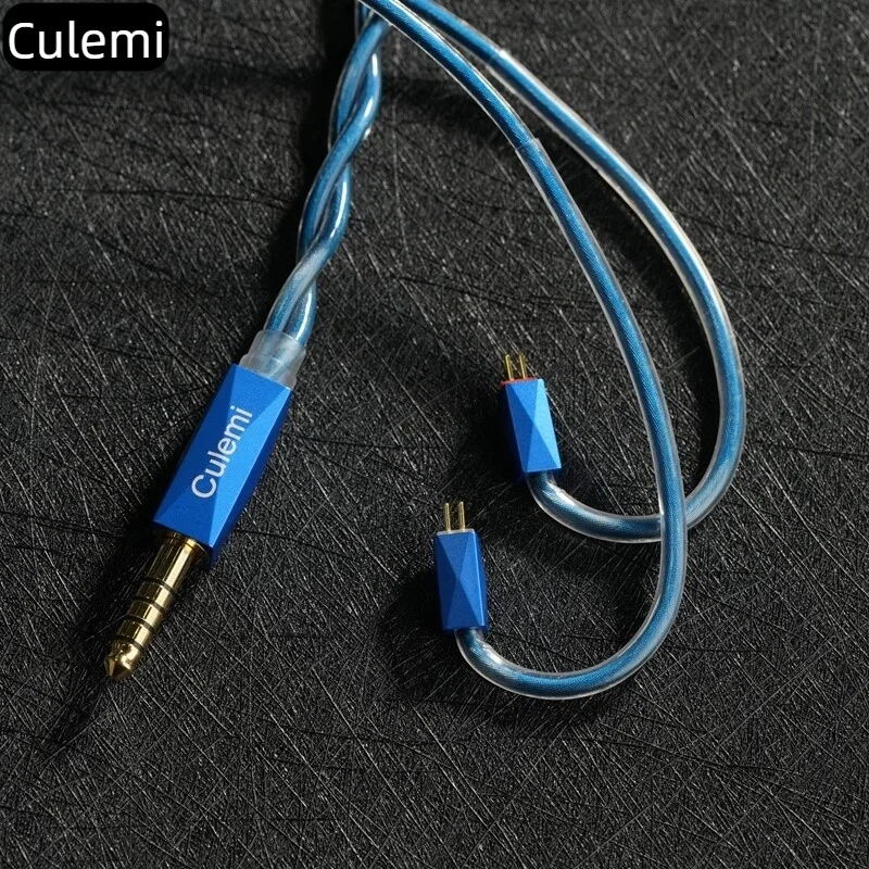 Cavo di aggiornamento per cuffie intrauricolari Culemi-06 con MMCX/2PIN bilanciato 2,5/3,5/4,4 IE900 compatibile con Delci Explorer MagicOne