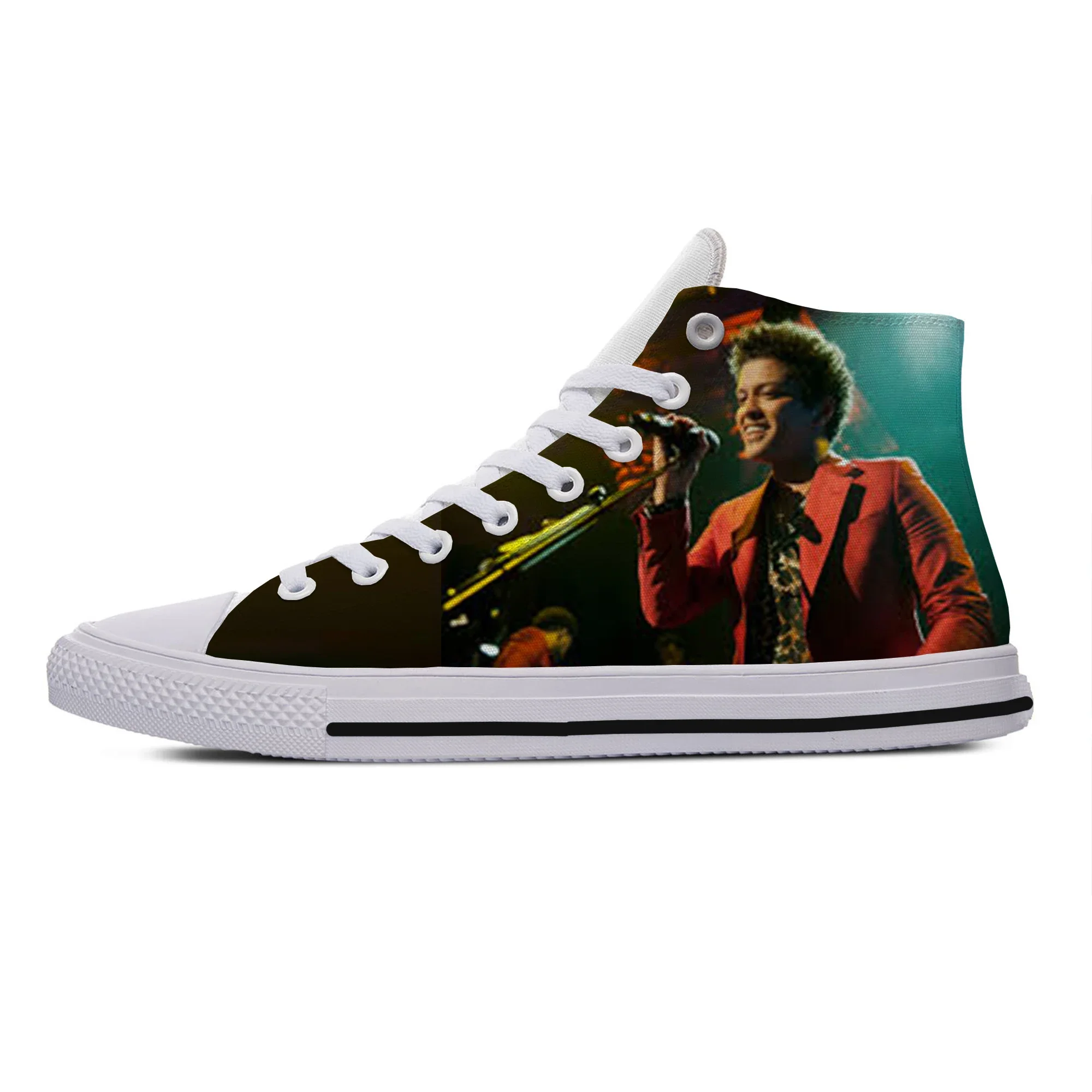 Hot Cool Fashion High Quality Summer Sneakers Casual Casual Shoes Men Women Pop Rock Bruno Mars Classic Lightweight Board Shoes
