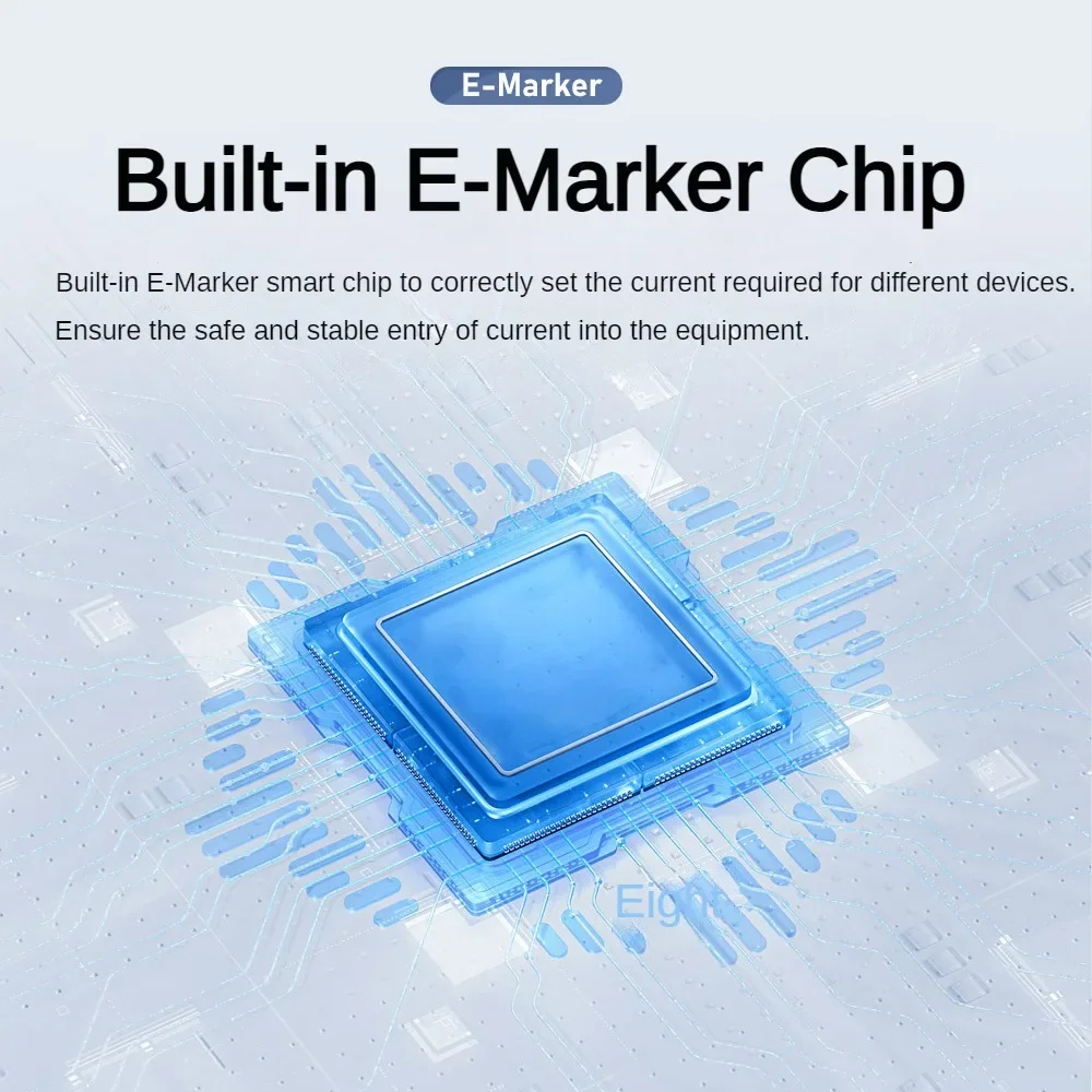 USB4 40Gbps USB C Thunderbolt 3 Data Line PD3.1 240W 5A كابل شحن سريع شاشة 8K60 هرتز لأجهزة توصيل الكمبيوتر المحمولة من النوع C #5