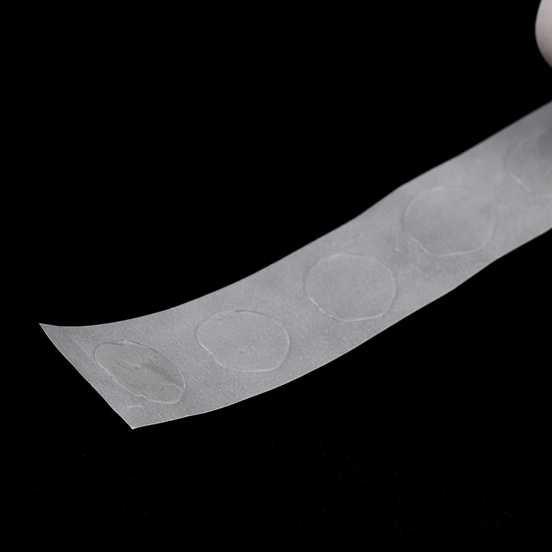 1 لفة شفافة ثابتة الغراء شمعة صنع الفتائل ملصقات DIY بها بنفسك الشموع النقاط 12 مللي متر شمعة الفتيل لاصق شمعة الشريط الثابت