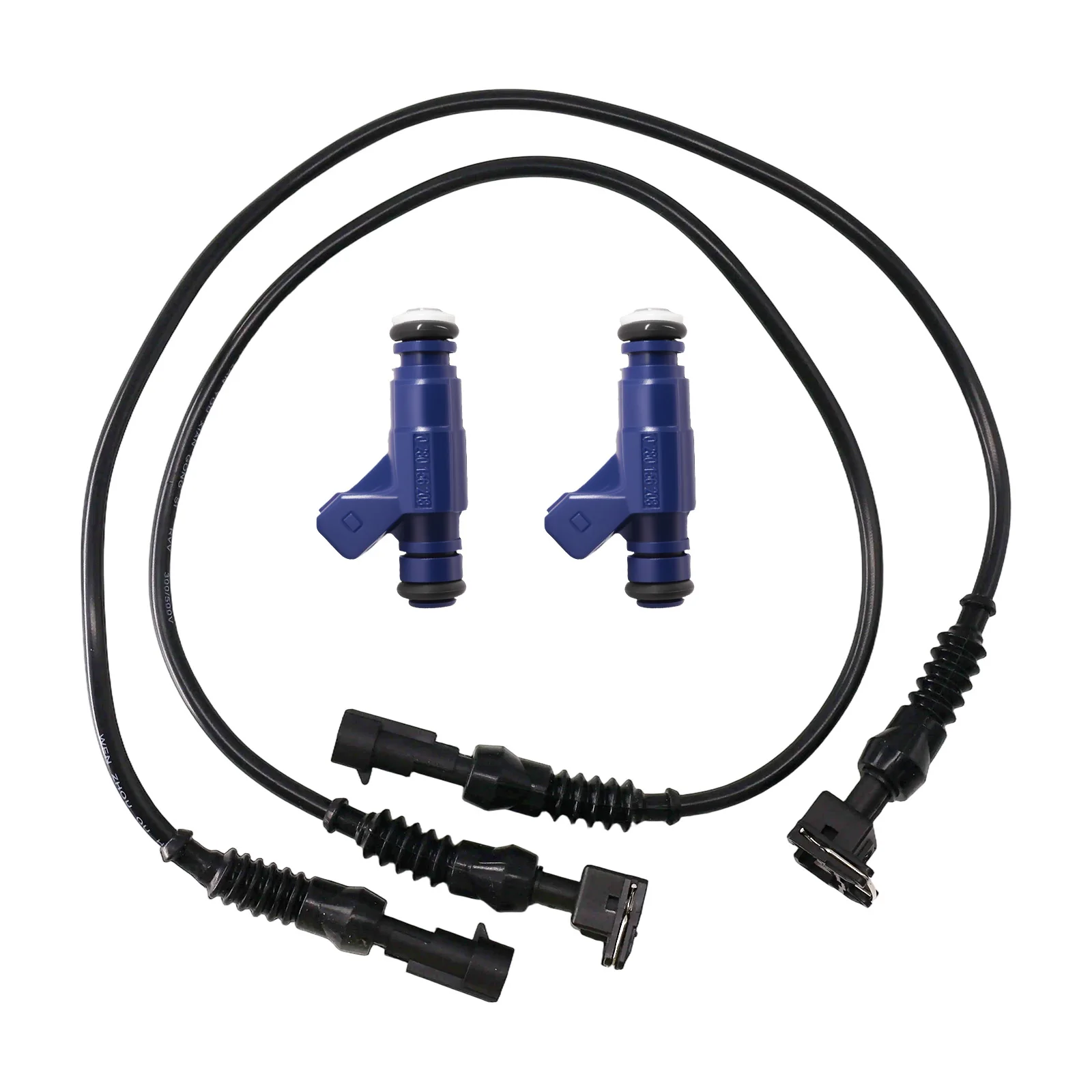 

Топливные форсунки с проводкой (2 шт.) совместимы с Polaris Ranger/RZR/Sportsman 700 800 EFI 2005-2014, заменяют 1202863