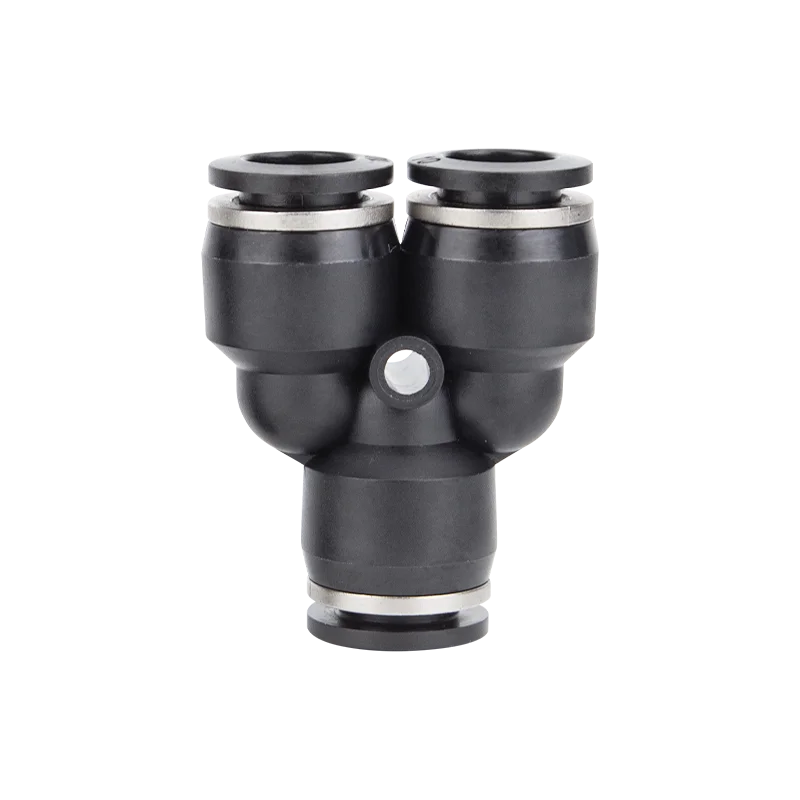 Pneumatic Y Type 3 Way Tee Fitting PY4 PY6 PY8 PY10 PY12 PY16 Quick Connect Air Pipe Hose Connector Coupler
