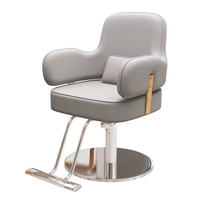 كراسي حلاقة بسيطة ورائعة كراسي صالون أوروبية كلاسيكية فاخرة فاخرة أثاث صالون تجميل حديث Silla Para Lashista