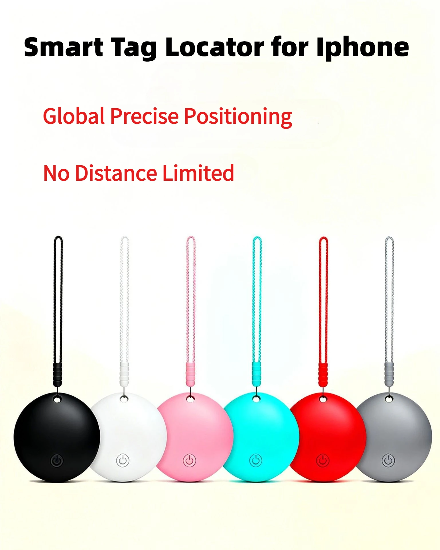 

CD Smart Tag GPS Tracker For IOS Find My APP ITag Anti Lost Reminder Device MFI Rated Locator Car Key Pet Kids Finder