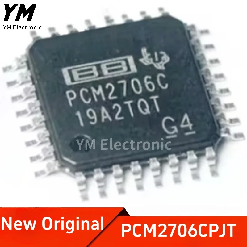 Nuovo Chip di conversione da digitale ad analogico Audio QFP32 PCM2706C originale
