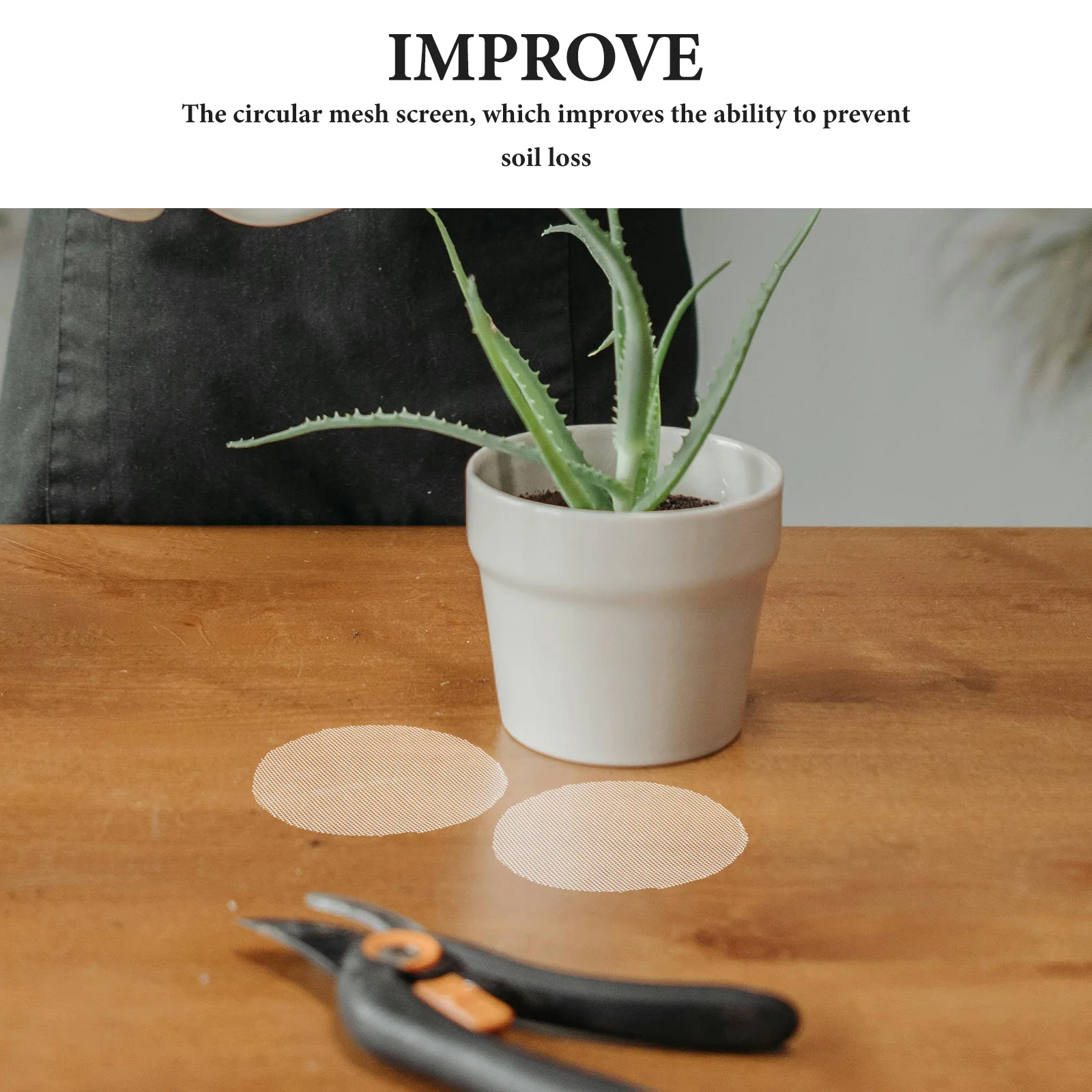 Рисунок 6 - сетчатый коврик для цветочного горшка