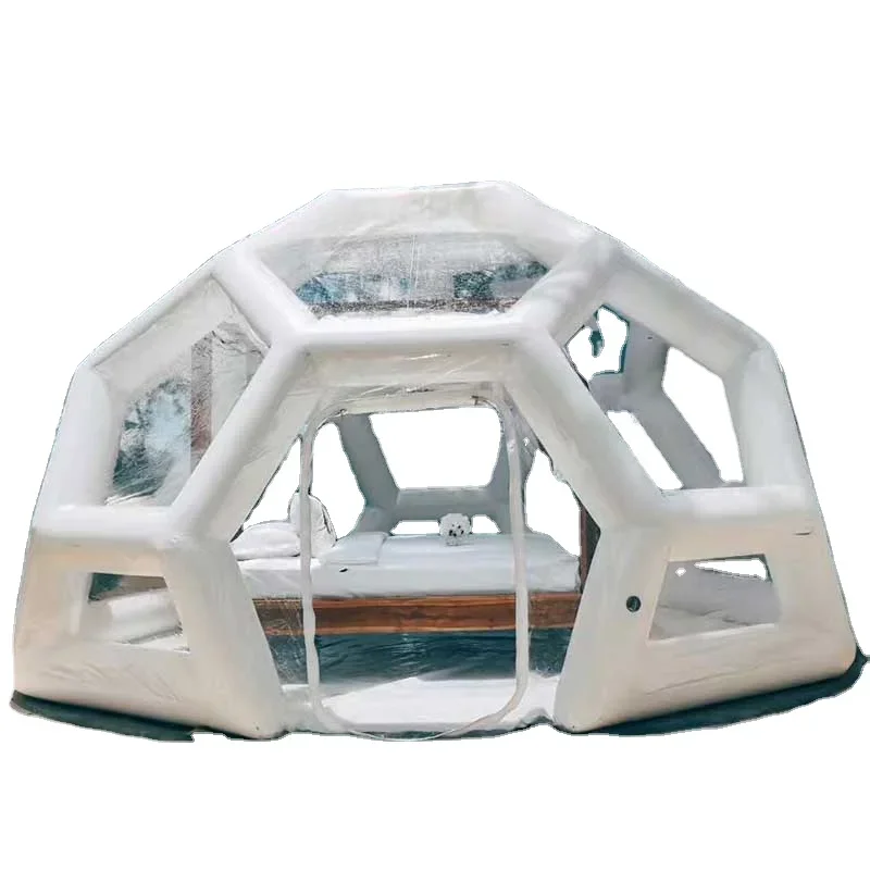 Commercial And Home Use OEM Hot Sale Inflatable Transparent Bubble Dome Camping Tent From Factory