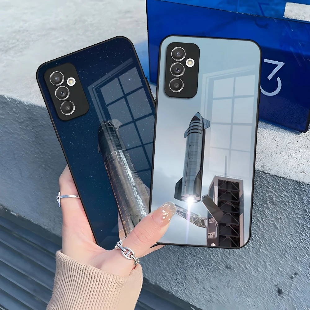 Spacex Starship Sn15 Phone Case for Samsung Galaxy S26 S25 S24 S30 S21 S23 S20 S22 Fe Pro Edge Ultra Plus glass Cover