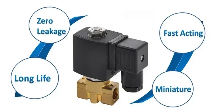 In Stock 1/4" inch Electric Brass, normal temperature 0-180 degrees, pressure 0-16 kg.220v