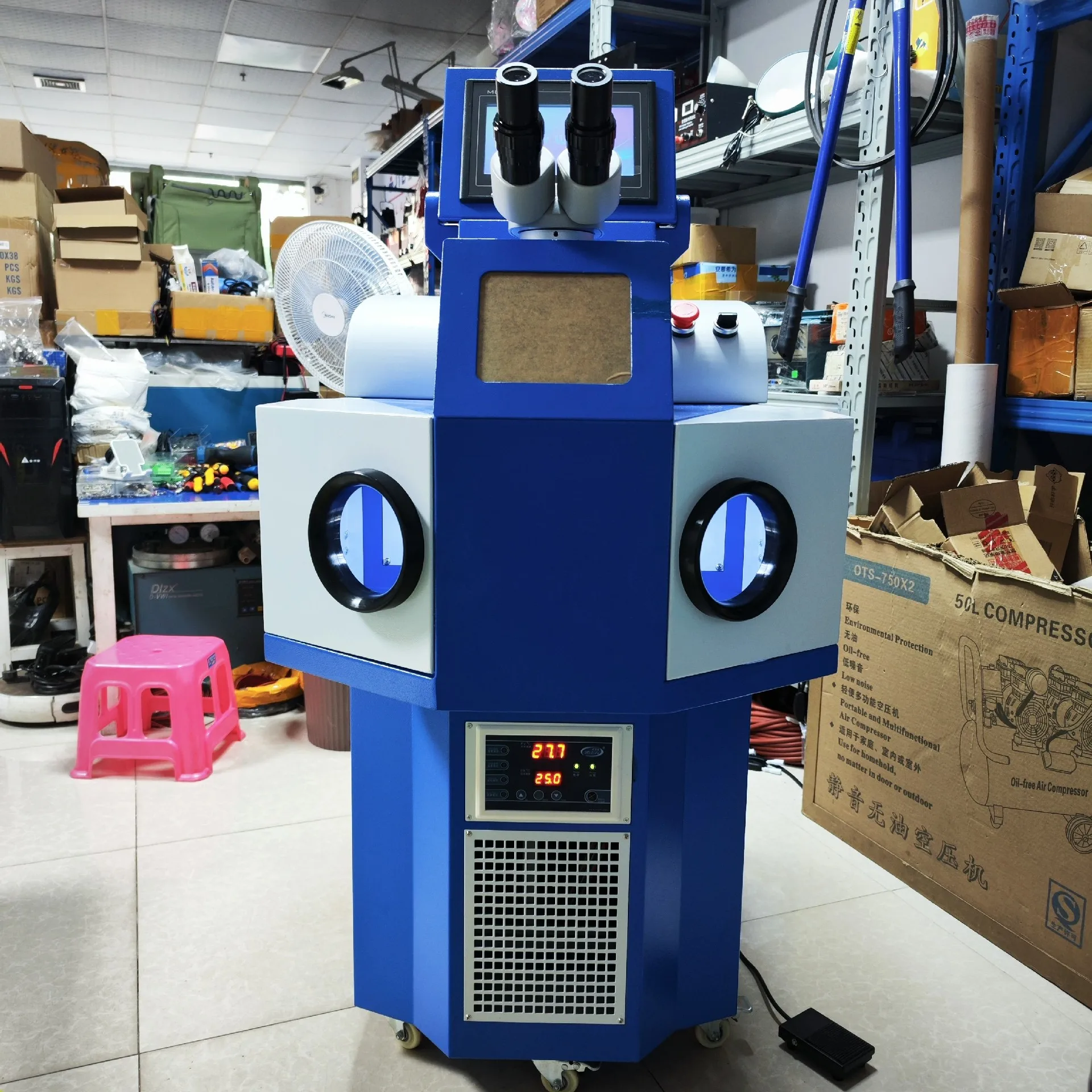 High Power Portable 200W 300W YAG Laser Gold Welding Welder Machine Jewelry Laser Welding Machine for Welding Gold