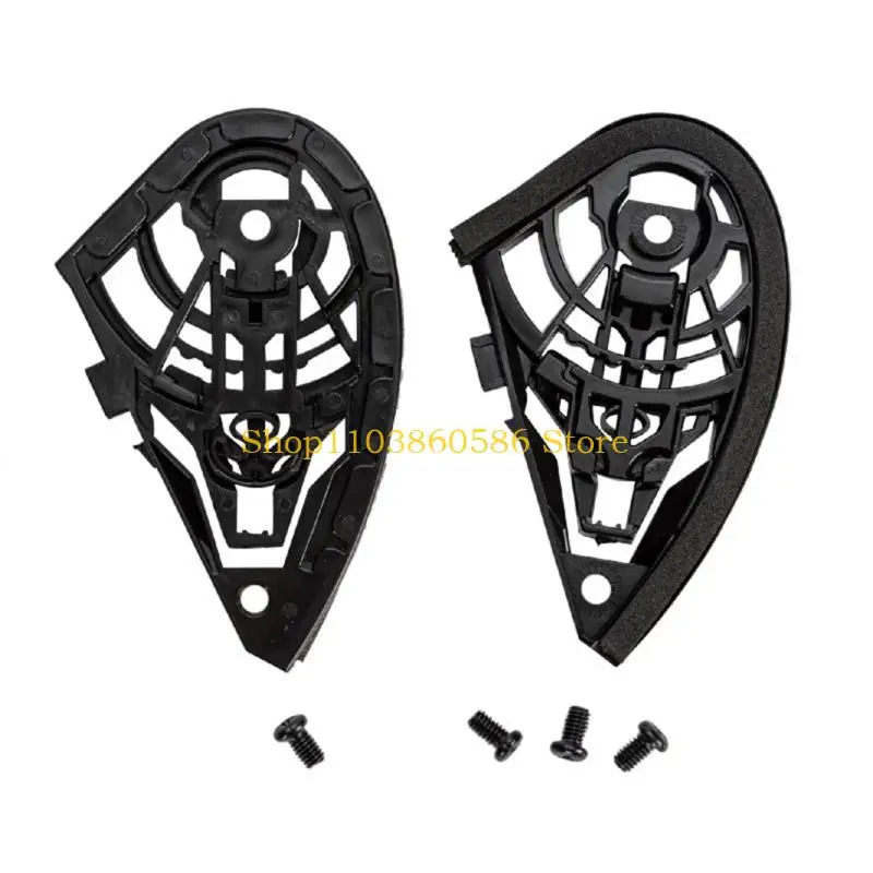 

242A Replacement Face Shield Visors Base with Screw for K3 K4 Motorcycle Helmets Visors Base Plate Easy Installation