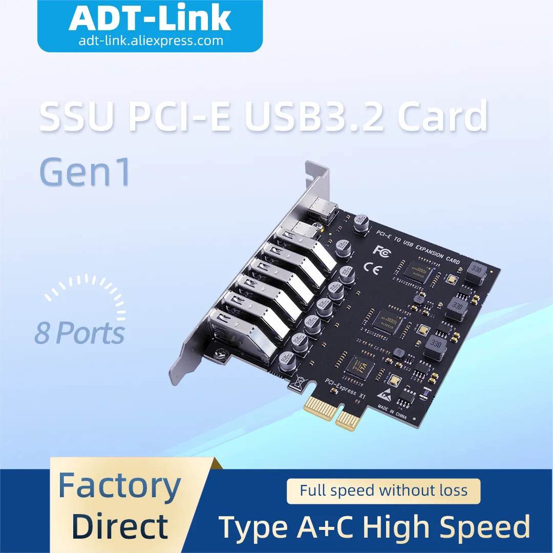 8-ports-pci-e-to-usb-32-expansion-card-type-a-type-c-pcie-x4-x8-x16-desktop-pc-usb32-gen1-gen2-adapter-converter-board