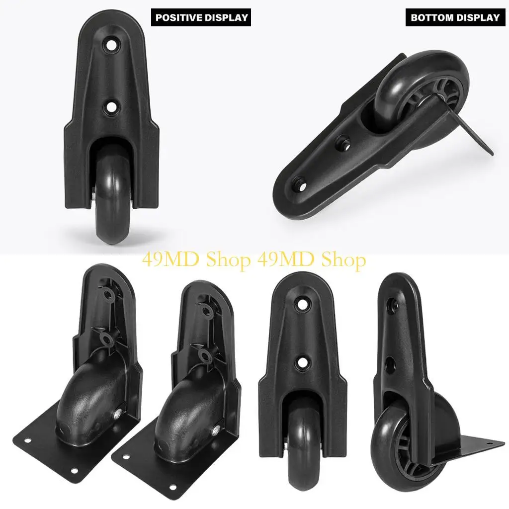 

49MD Набор из 2 сменных роликовых колес для стандартного багажа, чемодана из ПВХ, колеса