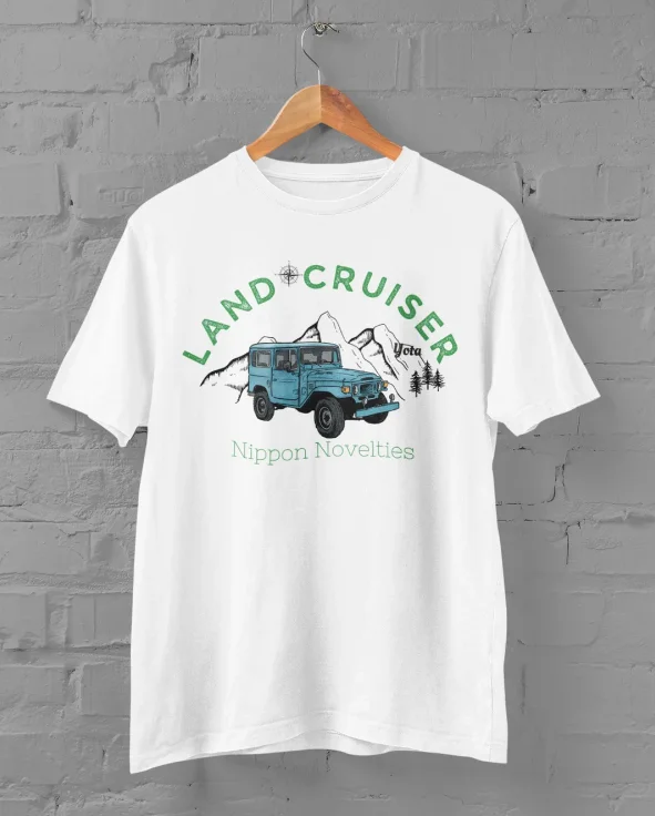 

Land Cruiser Mountain View Shirt 2025 New Upper Summer Cotton Men's and Women's Outdoor Sports T-shirt
