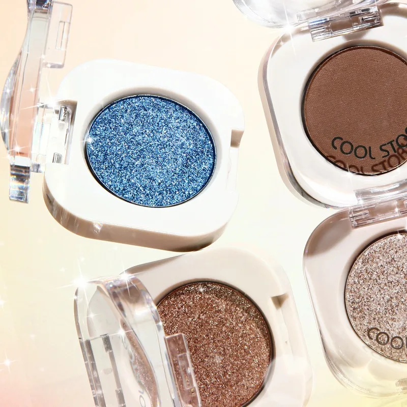 พาเลทอายแชโดว์ - สีนู้ดเนื้อแมทและชิมเมอร์, พาเลทแต่งหน้าอเนกประสงค์สำหรับดวงตาและใบหน้า, สูตรเนียนละเอียด, เม็ดสีติดทนนาน