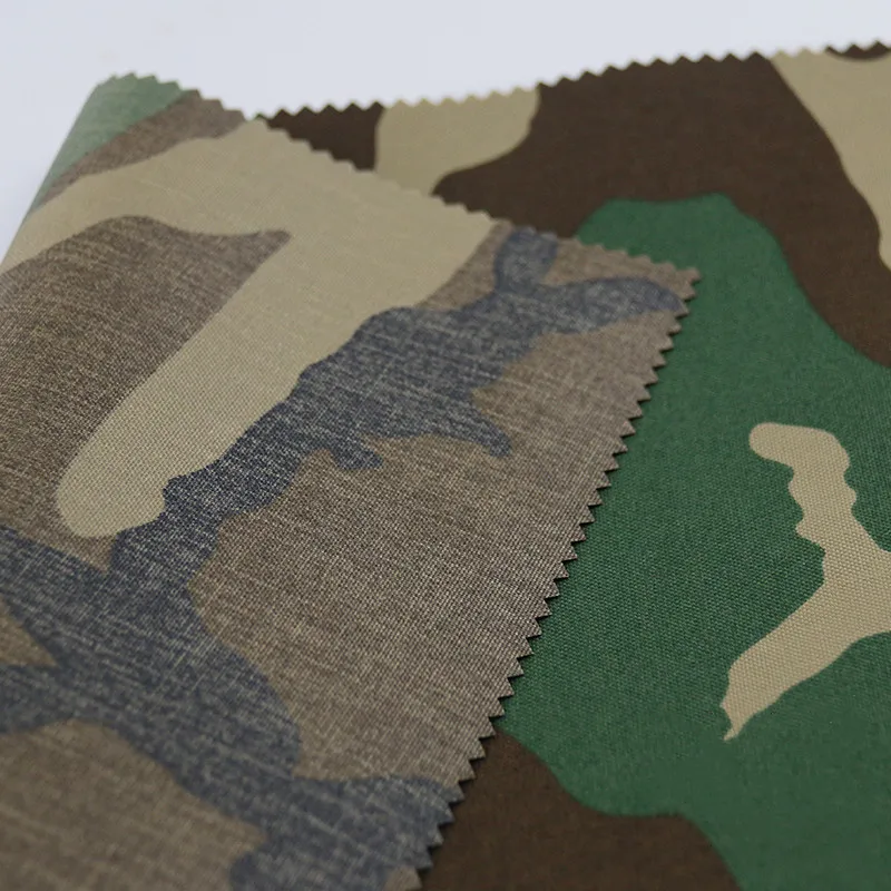 500D Nylon M81 Woodland Camouflage Fabric US Military Uniform DIY Cloth PU Coating Waterproof