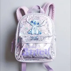 Cartoon Disney Stitch bunte Rucksack niedlichen Muster Doppels chicht große Kapazität Rucksack für Männer und Frauen Schüler Schult asche